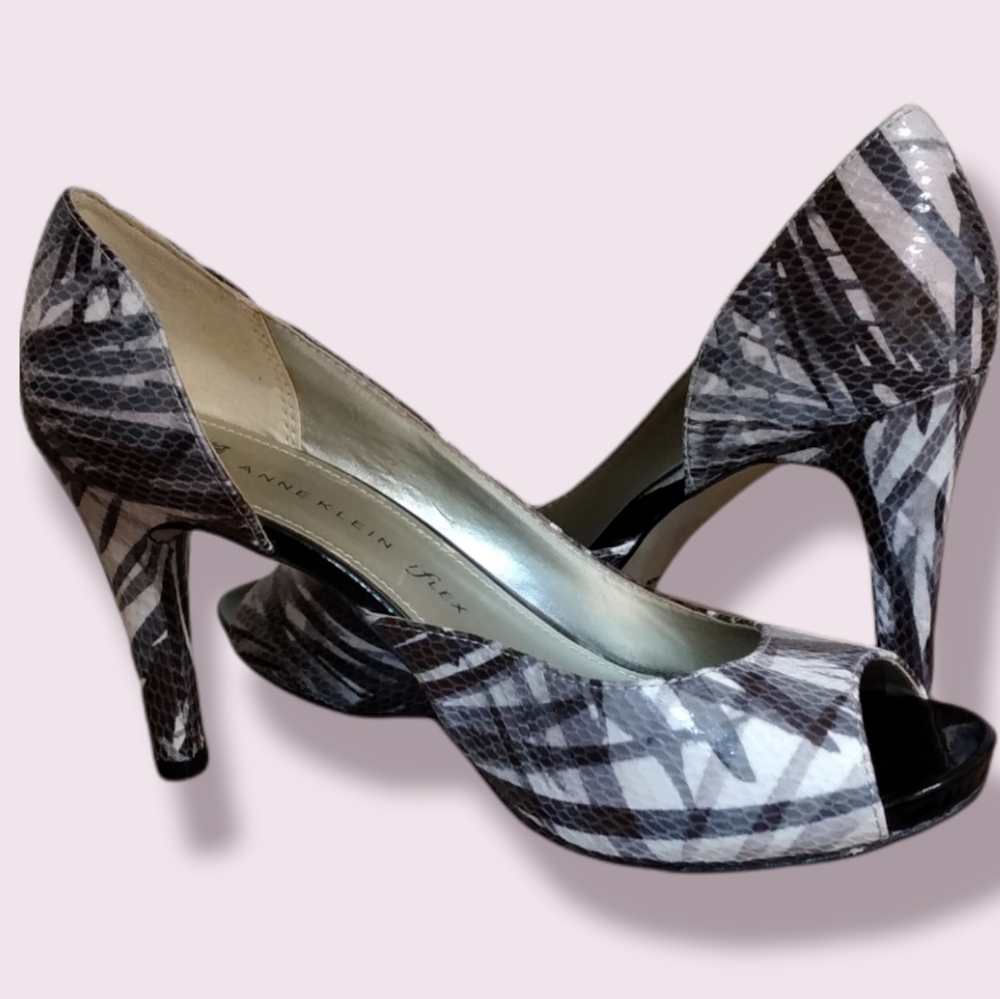 Anne Klein Peep Toe Heels